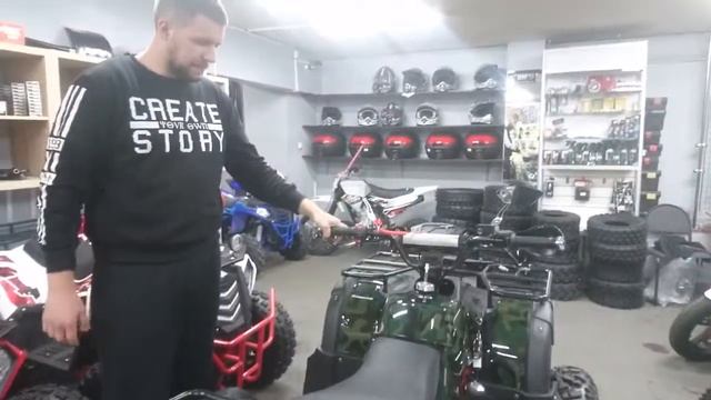 Обзор квадроцикла Wels Thunder 200 LUX смотреть онлайн