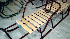 Санки двойные, для двоих ltv-2d с ручкой и без