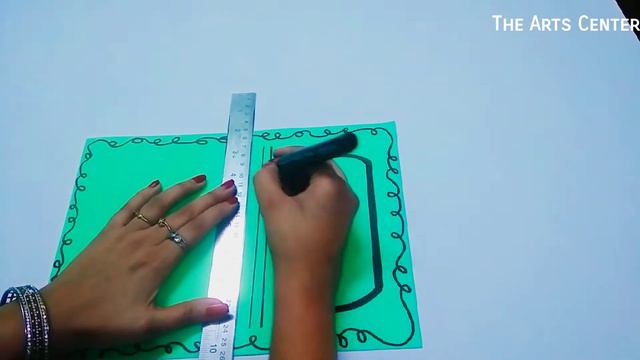 Decorate beautiful Project file & Cover page easy/Project file Tutorial/Handmade by The Arts Center