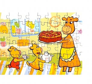 Пазлы Оранжевая корова. Видео для детей. Мимимишки. Мультики с игрушками. Три кота. Щенячий патруль
