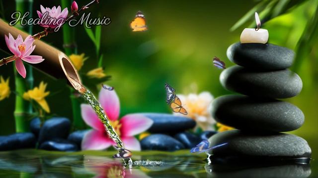 Music Relax - Soothing Music, Peaceful Water Gurgling, Healing Music смотреть онлайн