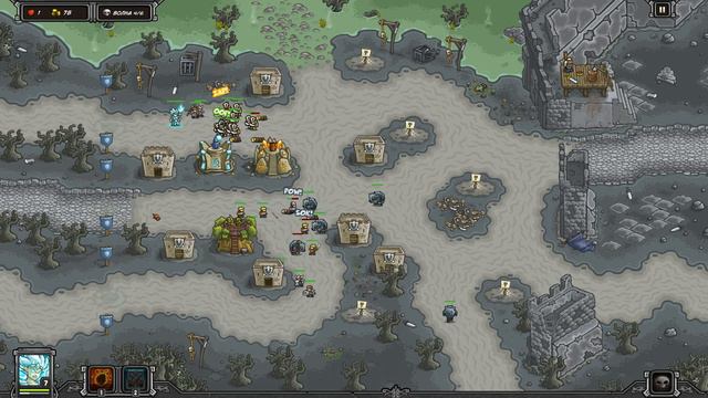 Kingdom Rush [1440*60] / Кампания - Героическое 22 Уровень / Cложность Ветеран / 100% Прохождение смотреть онлайн