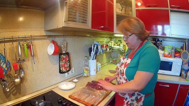 Сочная, Мягкая, Жареная Говяжья Печень.