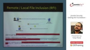 Joomla Security - Setting the Foundation by Tony Perez