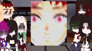 [] Uppermoons + Muzan react to Tanjiro and Yoriichi [] Gacha club [] Demon Slayer []