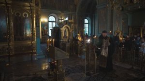 Служба в четверг первой седмицы Великого Поста на подворье Покровского монастыря в Троице Лыково