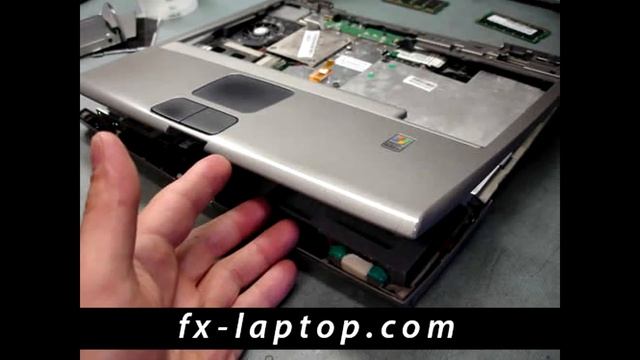Disassembly Dell Latitude D500 - replacement, clean, take apart, keyboard, screen, battery смотреть онлайн
