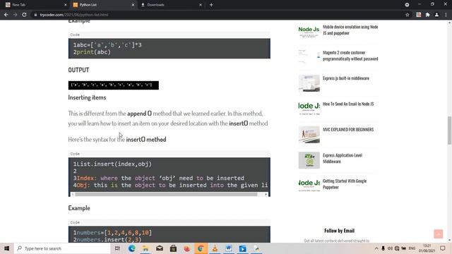 Python List смотреть онлайн