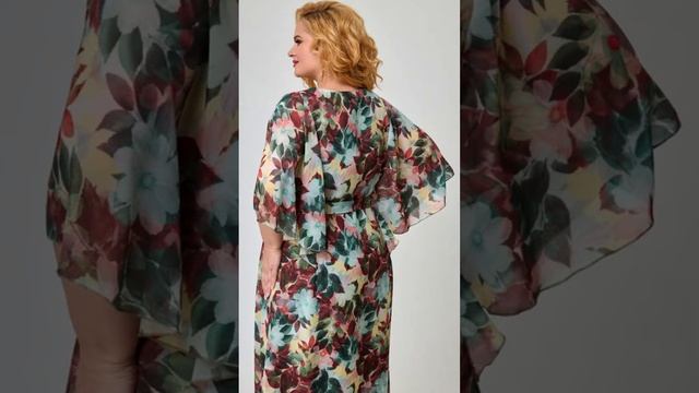 Платье цветочное Anelli 679  #женскиеплатья #белорусскиеплатья #платьяизбеларуси #нарядныеплатья