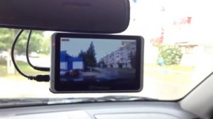 Камера заднего переднего вида на Mitsubishi pajero sport