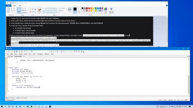 JAVA: Enum смотреть онлайн