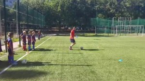 180 Эстафета . Микс финтов + пас