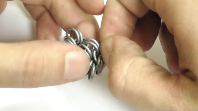 Плетение "Королевская кольчуга". Кольчуга.  Как сделать кольчугу? Урок 6.
