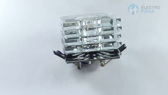 495 CLEAR/BK Elektrostandard , обзор точечного светильника. смотреть онлайн