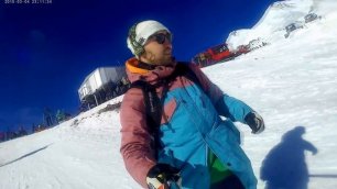 Как кататься на сноуборде на Эльбрусе. Сноубординг на склонах Эльбруса. Экстрим