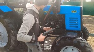 Мойка трактора МТЗ 82.