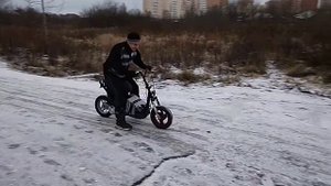 Тестовый заезд электро Хонда Дио af-34