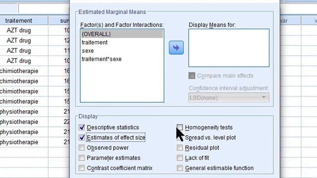SPSS (tutoriel)/ Ancova 2 facteurs смотреть онлайн