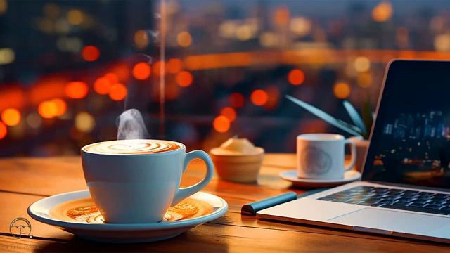 Coffee Work Jazz ☕ Креативный и сосредоточенный на учебе и работе|Инструментальная джазовая музыка#