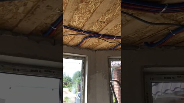 Прокладка труб отопления по потолку смотреть онлайн