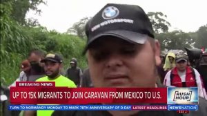 Прямо сейчас на США движется огромная колонна мигрантов из Мексики | Русский перевод