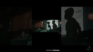 Огромный Пеннивайз вышел из проектора!!!!!!!