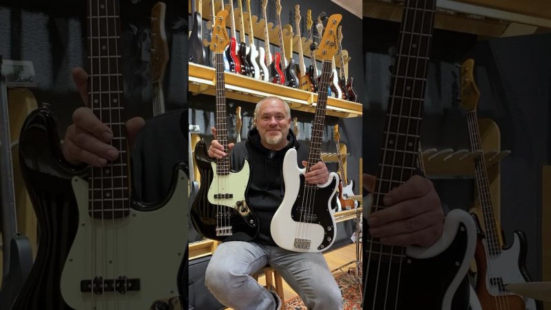 Jazz Bass vs Precision Bass. Вы на чьей стороне? #бас