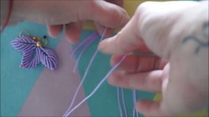 DIY jewelry | Macrame tutorial | How to make pretty sweet macrame flowers for earrings or necklace