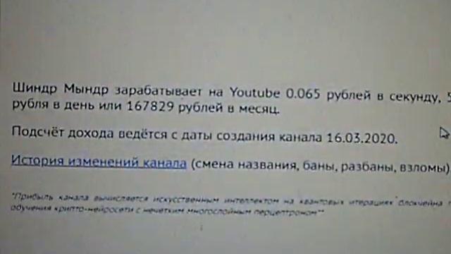 #ШИНДР  #МЫНДР   | КУЛИНАРИЯ Любовь Ким  | Доход на Ютубе
