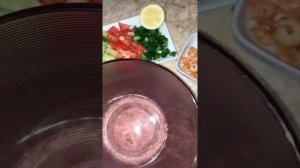 Салат коктейль с креветками