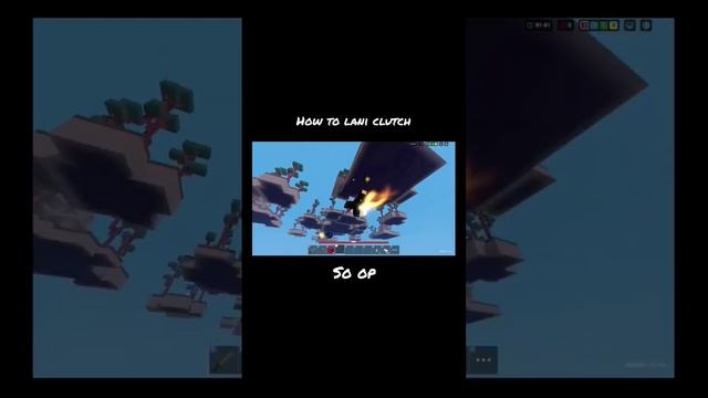 How to Lani Clutch #shorts #roblox #bedwars #foltyn #milyontv #minibloxia #dvplays #tapwater #gamin