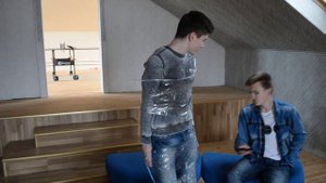 ЛИПКИЙ СКОТЧ ЧЕЛЕНДЖ || Sticky scotch CHALLENGE