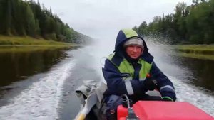 По реке Кута на рыбалку.