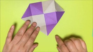 Origami Shield Easy but Cool for Kids | How to Make a Paper Shield Toy with Only One Piece of Paper