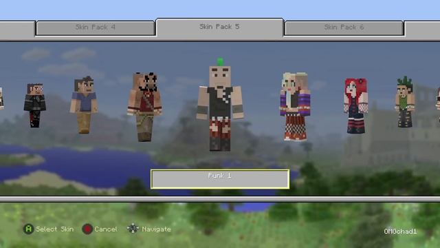 Change Your Xbox Minecraft Skin смотреть онлайн