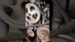 Работа двигателя ЗиЛ-375 на ЛиАЗ-677М, Мос.обл., 29.04.22