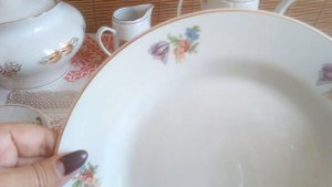 ТАРЕЛКИ ФАБРИКИ ЗИК Конаково. ПОСУДА С БЛОШИНОГО РЫНКА.