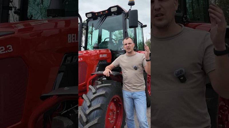 Пневмосиденья больше не будет! #shorts #tractor #новыйбеларус #фермер #agriculture