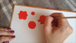 Городецкая роспись. Урок 1. Основные элементы