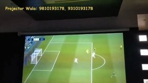 BenQ Mh560 HD Projector installation with 110'' Motorized Projection Screen by @PROJECTORWALA