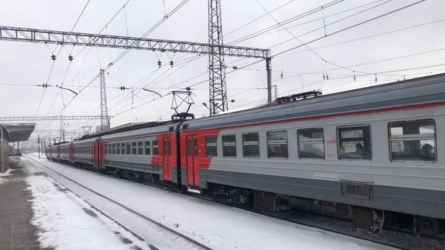 ЭД4М-0050 На станции Бирюлёво-Товарная смотреть онлайн