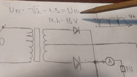 Ремонт зарядного устройства для автомобильных аккумуляторов.