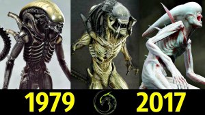 Чужой - Эволюция (1979 - 2017) ! Все Появления Ксеноморфов !