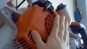Stihl bg 50 and stihl bg 56 fall clean up talking video
