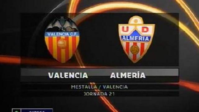 Valencia 3-2 Almeria смотреть онлайн