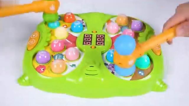 Whack game PK mode 2 hammers best Parent-child board game #game #toys смотреть онлайн