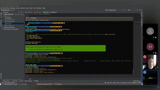 Leeds PHP 17th June 2020 - Understanding Git & Build a serverless PHP API with Bref.sh смотреть онлайн