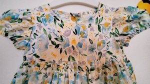 Платье  новое для девочки летнее 92 р