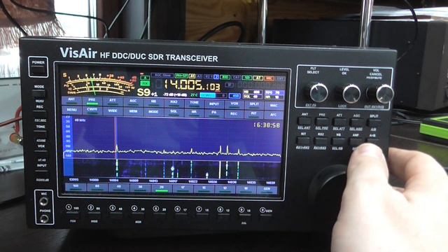 VisAir первое знакомство. Первые впечатления, слушаем эфир.