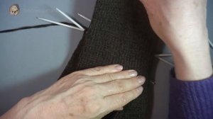 Мужские тапочки на 2 спицах (размер 43/44/45) » Мастер класс для начинающих